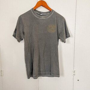 Vintage Men Crazy Shirts Hawaii Grey North Shore Shirt Shack, Size Small